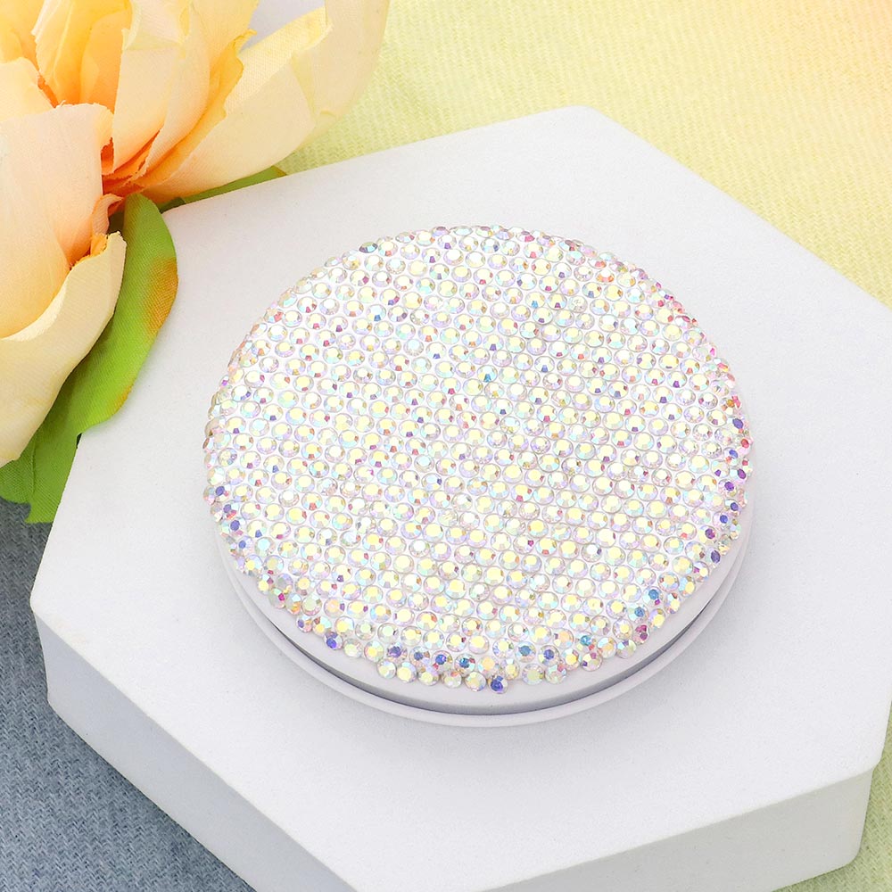 Bling Round Compact Mirror AB