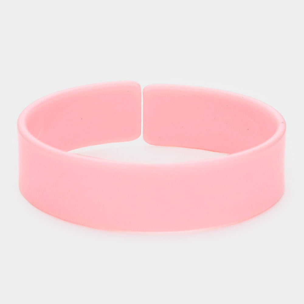 Pink Adjustable Fun Fashion Bracelet | Outfit of Choice Jewelry