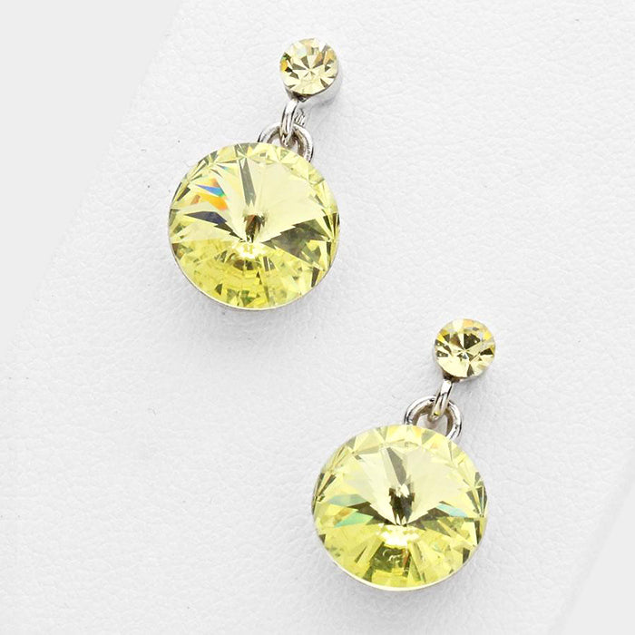 Little Girls Yellow Dangle Earrings | 120689