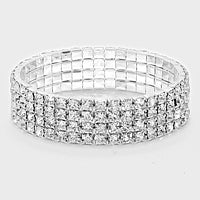 Crystal Multi Row Bracelet | 76875