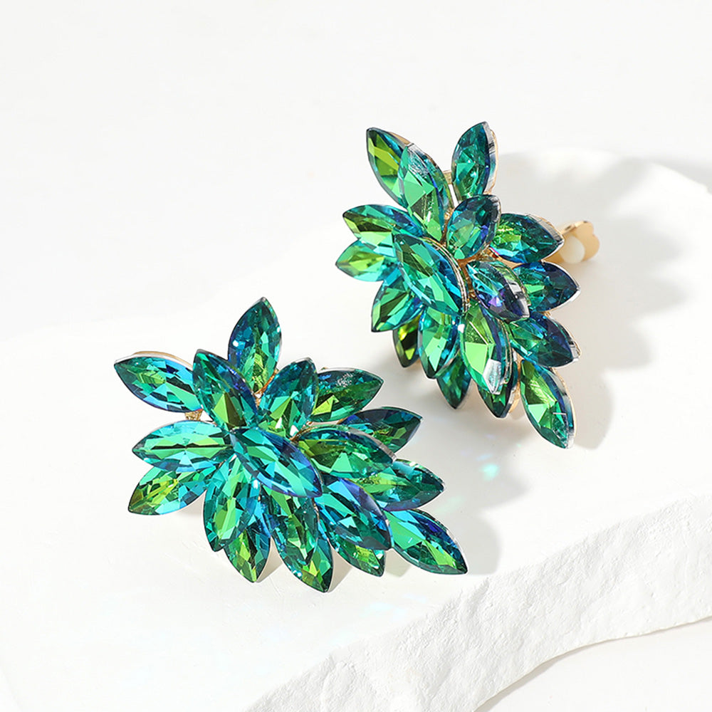 Green Hombre Clip On Earrings