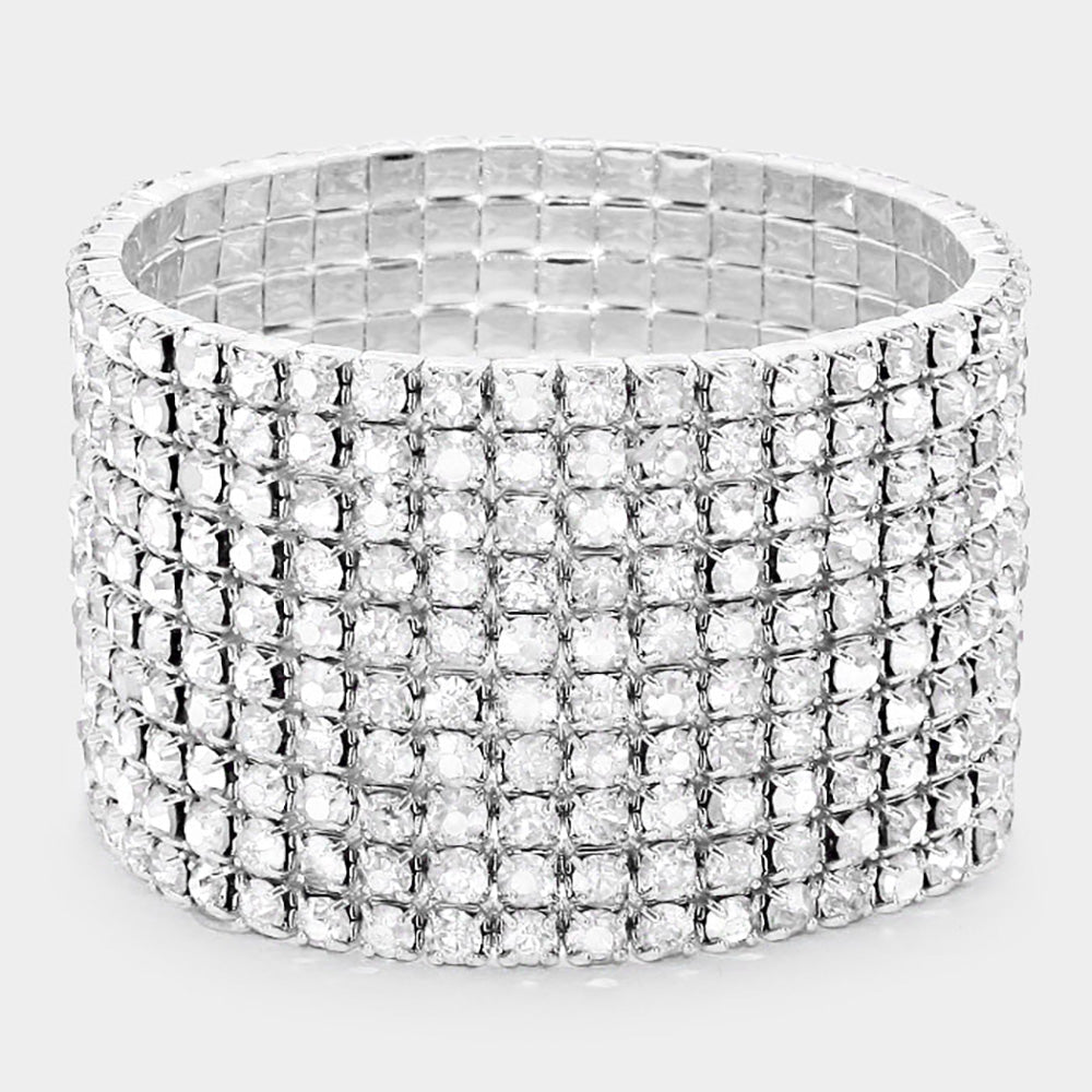 Crystal Multi Row Bracelet | 154122