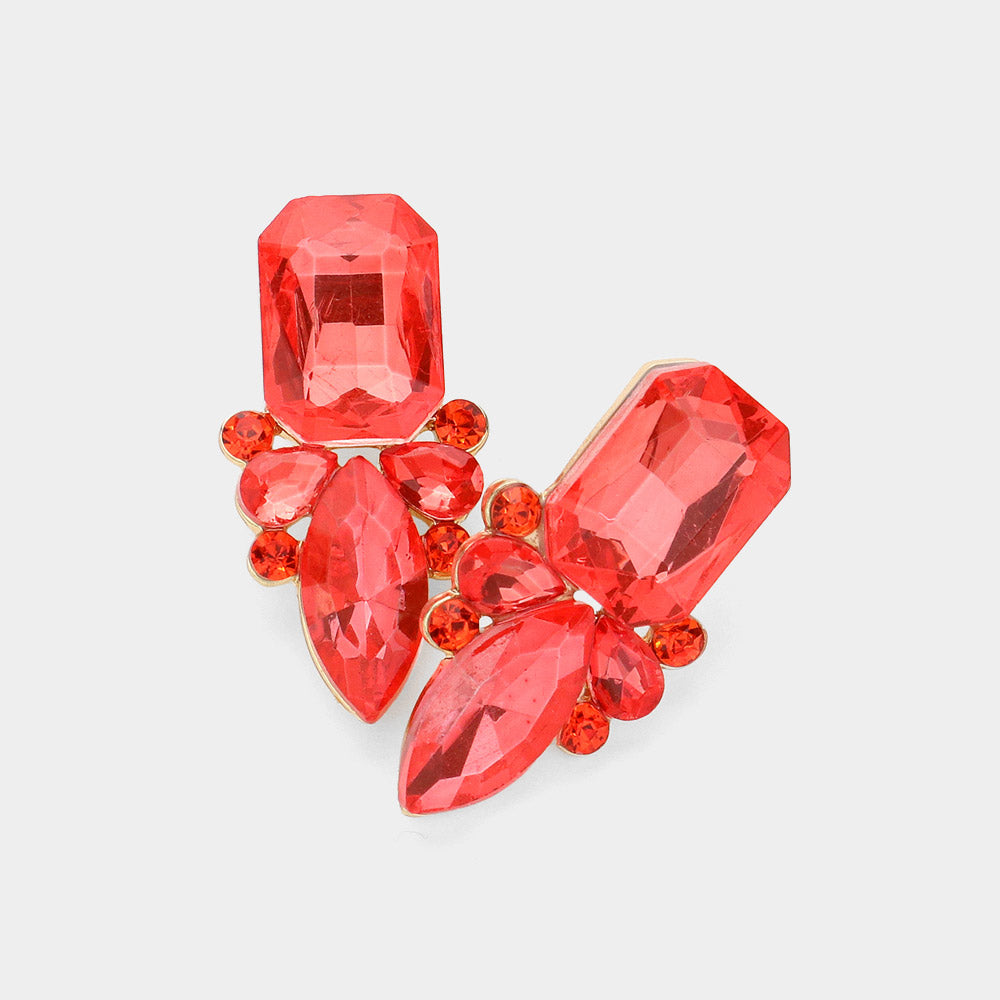 Imeora Red Monalisa Earrings