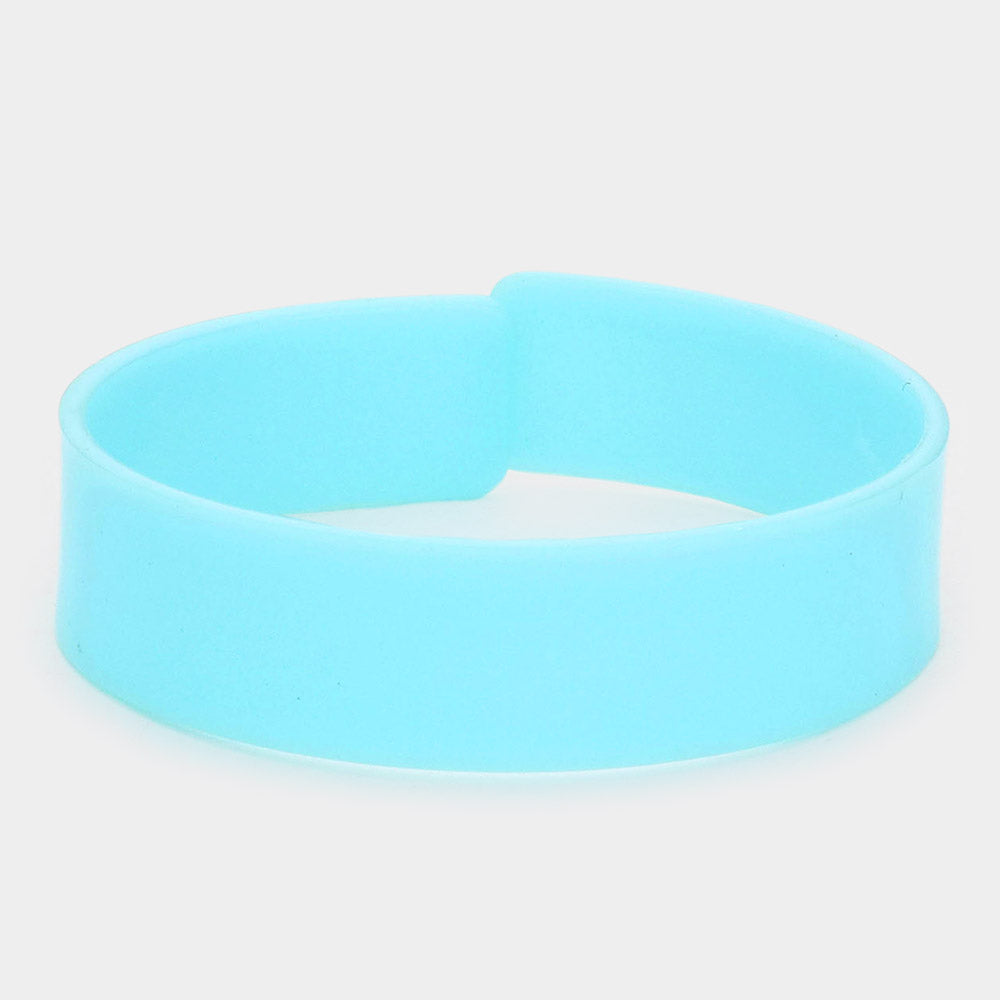 Blue Adjustable Fun Fashion Bracelet | Outfit of Choice Jewelry