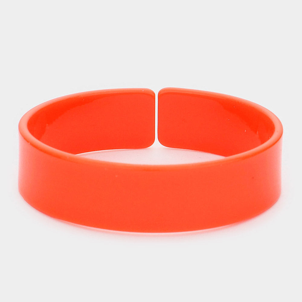Orange Adjustable Fun Fashion Bracelet | Outfit of Choice Jewelry 