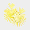Yellow Abstract Fun Fashion Earrings | Runway Earrings | Outfit of Choice