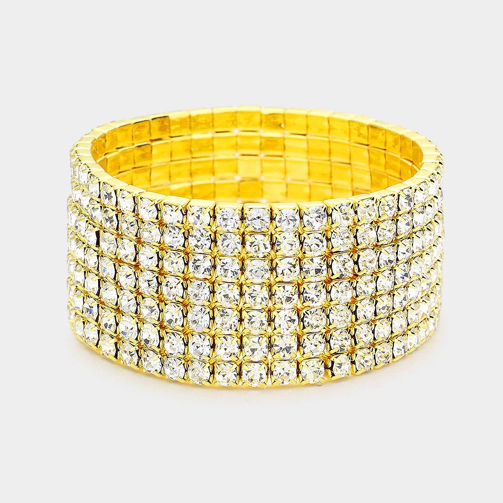 Gold Multi Row Bracelet | 154123