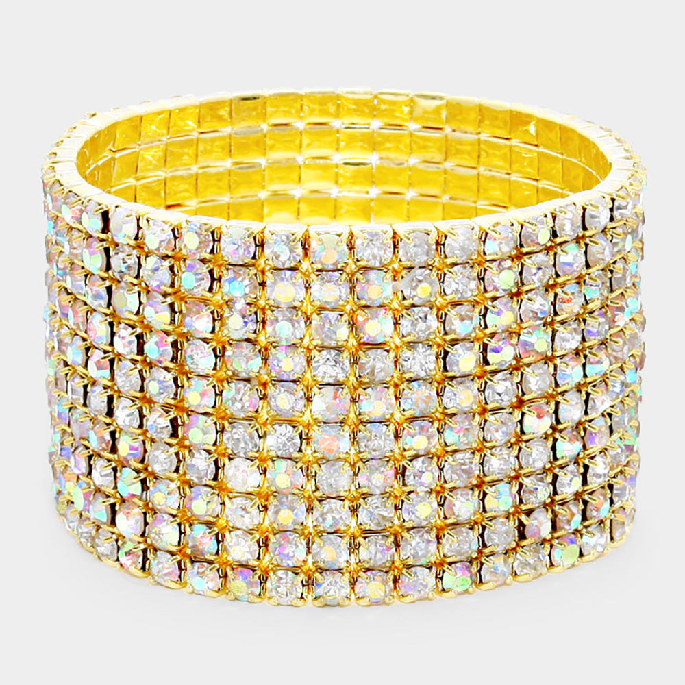 Gold Multi Row Bracelet | 258214