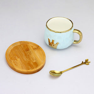 Mint Crown Mug and Saucer Set All Pieces