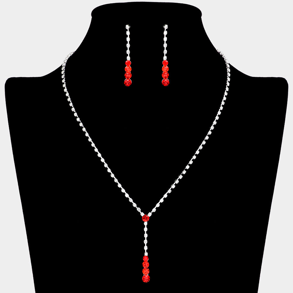 Necklace Sets - Red | L&M Bling - lmbling Necklace Sets - Red | L&M Bling - lmbling