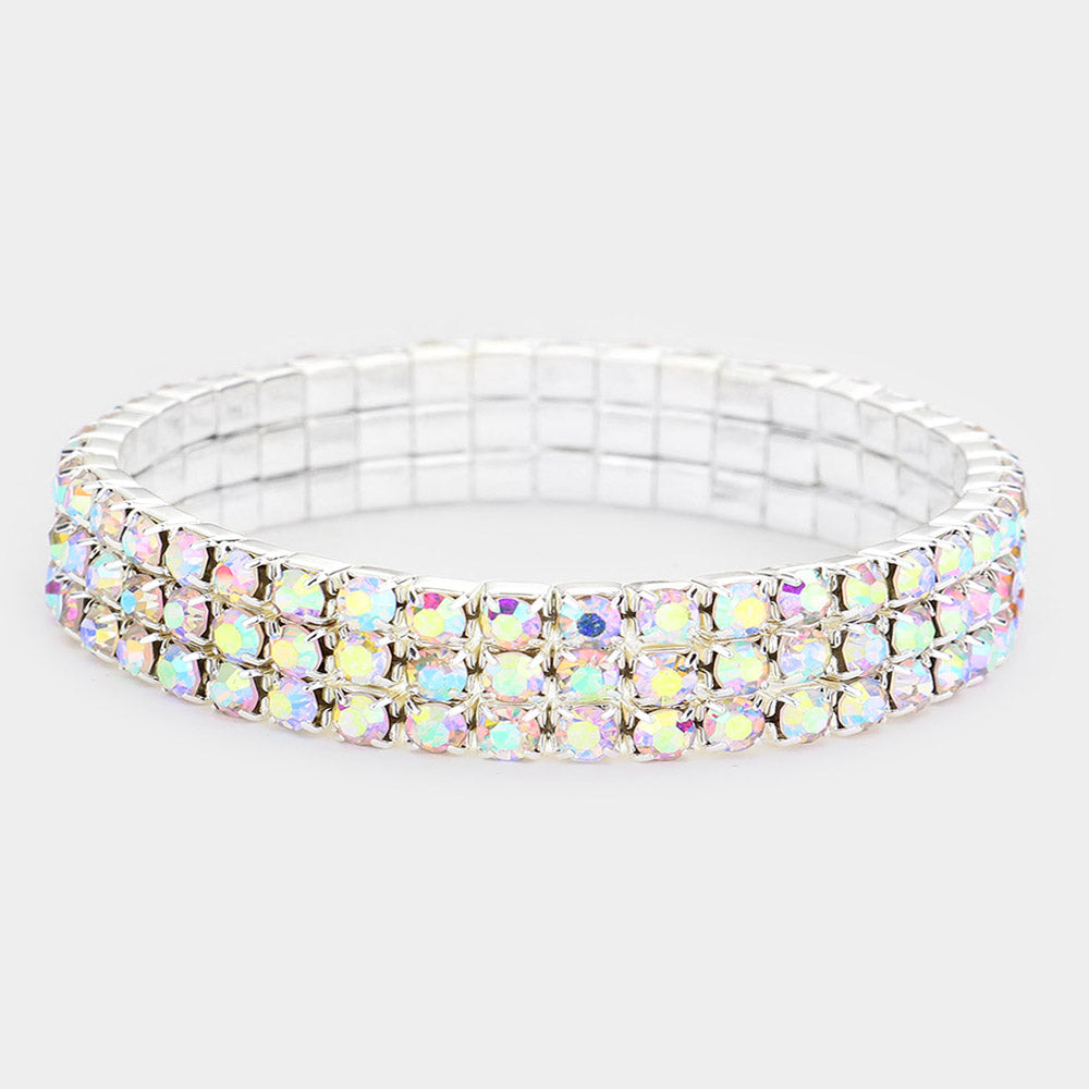 AB Multi Row Bracelet