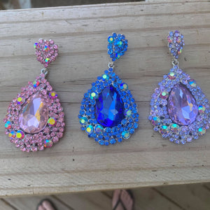 Pastel Colored Chunky Earrings by L&M Bling