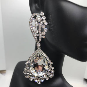 Crystal Teardrop Earrings | 309044