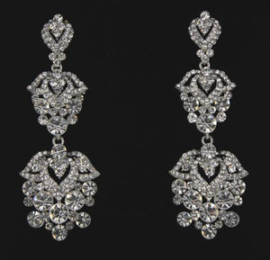 Crystal Chandelier Earrings | Lauren | 183392
