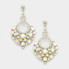 Little Girls AB Crystal Chandelier Earrings | 270440