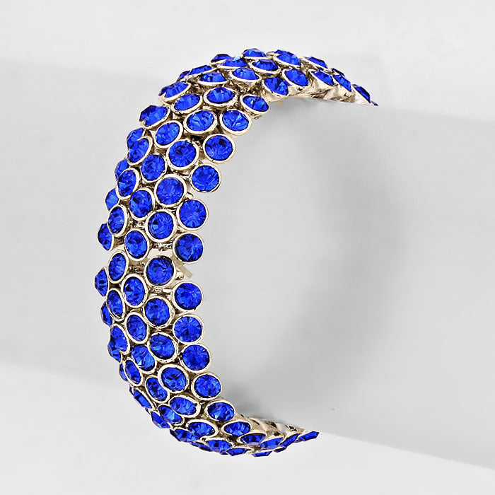 Sapphire Crystal Bubble Stretch Bracelet | 121769