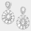 Crystal Pageant Earrings | Clip On | 307315