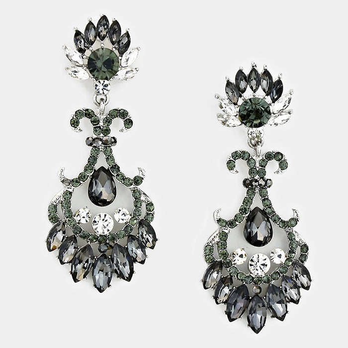 Black Chandelier Earrings | 260472