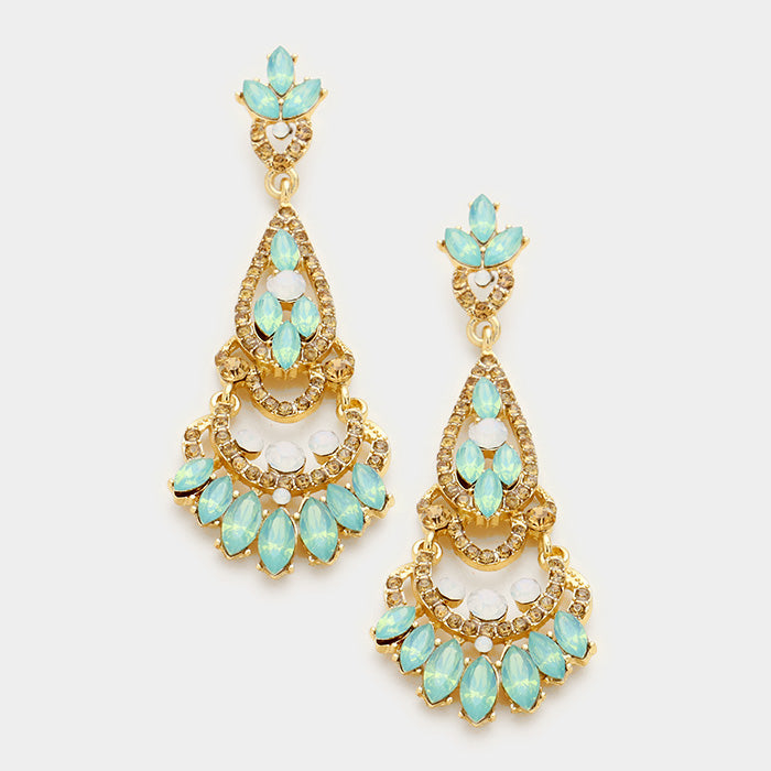 Pacific Opal Chandelier Earrings | 300431