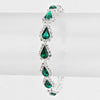 Emerald Rhinestone Bracelet | 158770