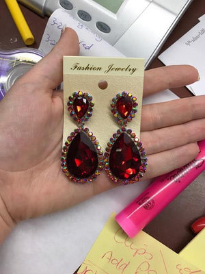 AB Earrings on Gold | H4601-10