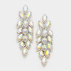 Long AB Crystal Marquise Earrings | 347040
