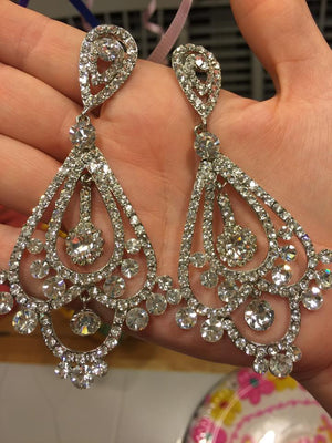 Crystal Earrings - H202-13