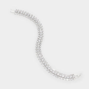 Crystal Rhinestone Clasp Bracelet | 297544