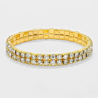Gold Multi Row Bracelet | 127686