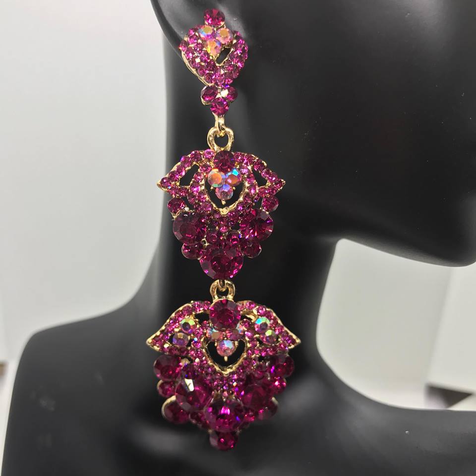 Crystal Drop Earrings | LeightWorks Sterling Silver Crystal Jewelry