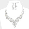 Crystal Necklace and Earring Set | 331093