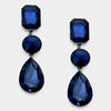 Navy Triple Drop Earrings | 297979