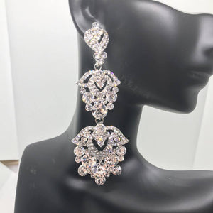 Crystal Chandelier Earrings | Lauren | 183392