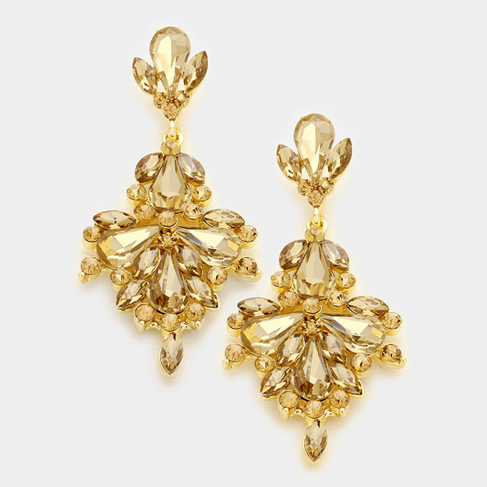 Gold Chandelier Earrings | 337014
