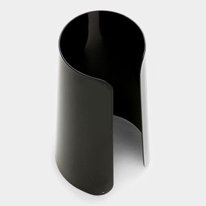 Wide Black Metal Cuff Bracelet | 310968