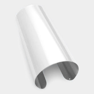 Wide Silver metal armor cuff bracelet