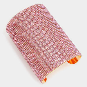 Pink Cuff Bracelet