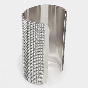Clear Crystal Cuff Bracelet | 299783