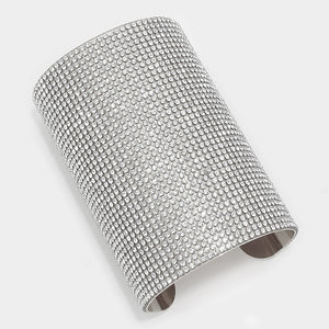 Clear Crystal Cuff Bracelet | 299783