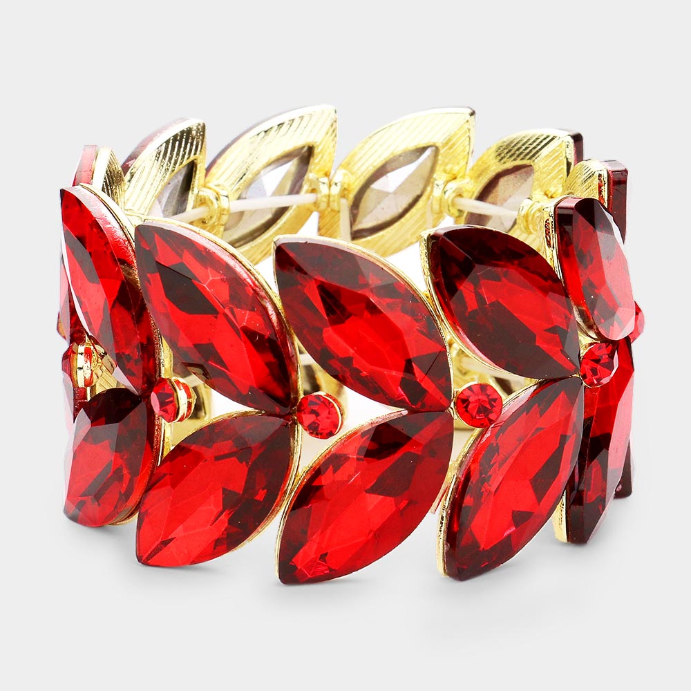 Chunky red hotsell bracelet