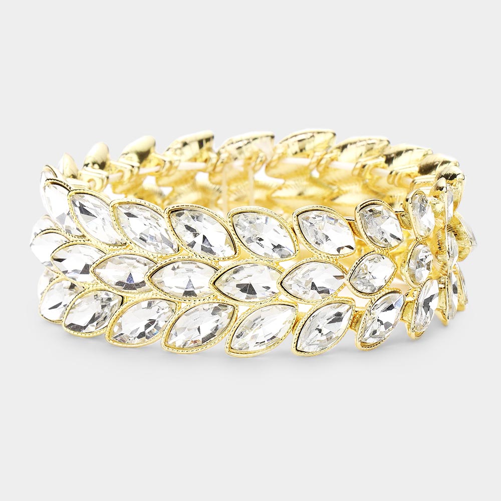 Dainty Gold Bracelet, Wedding Bridal Bracelet, Gold Bracelet, Bridal Jewelry,  Prom Bracelet, Starburst Bracelet, Cubic Zirconia Bracelet - Etsy