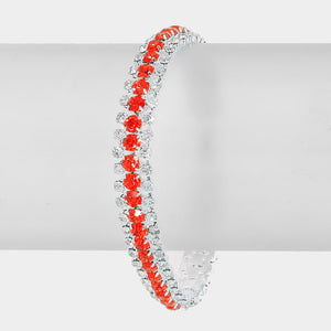 Red Crystal bracelet