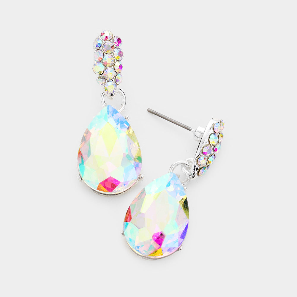 Ab rhinestone hotsell earrings