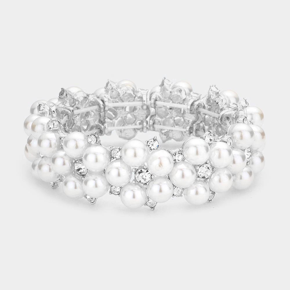Bridal top jewelry bracelets