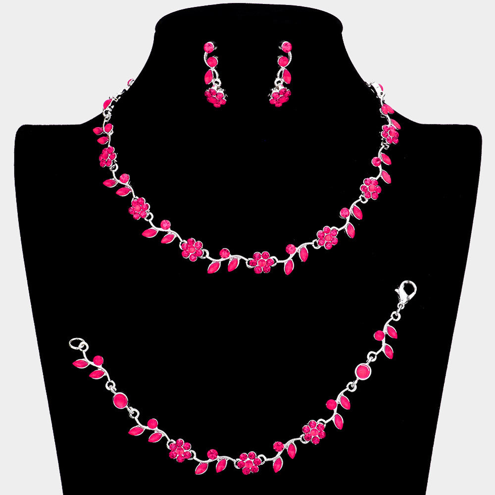 Hot pink outlet costume jewelry