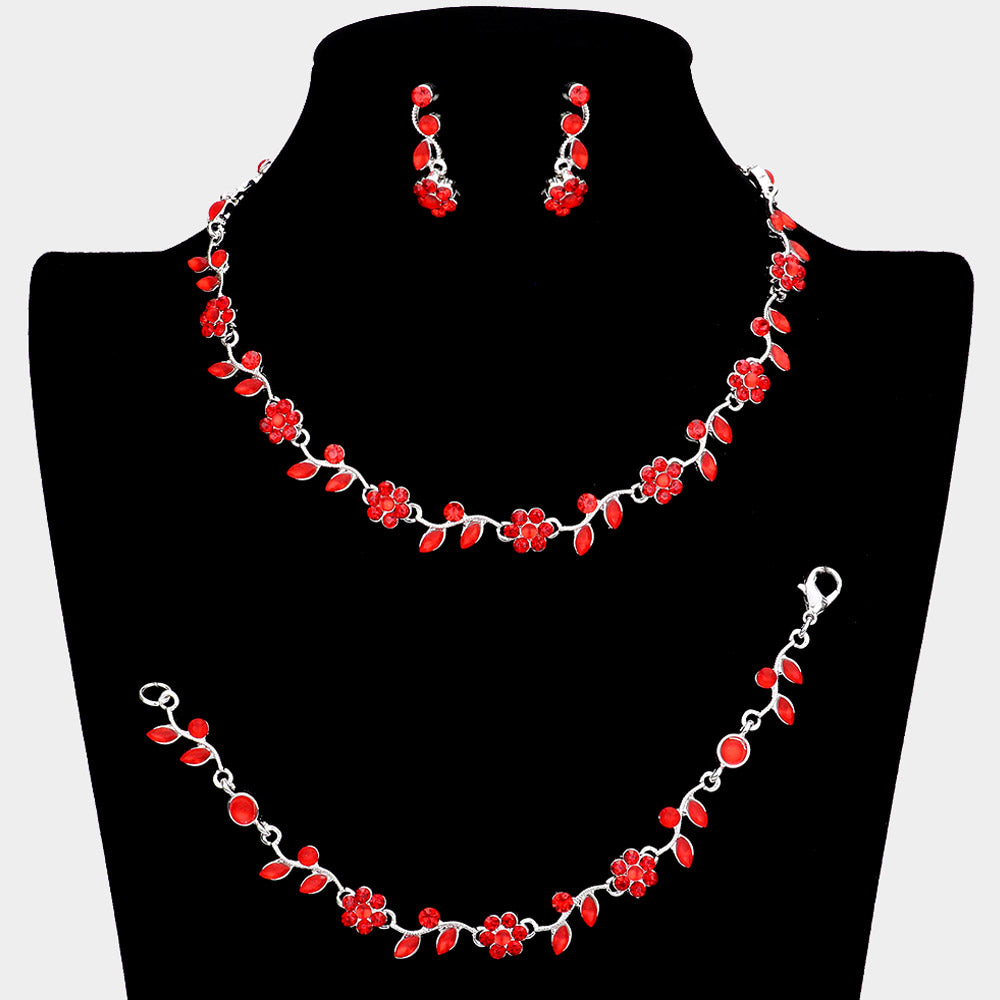 Necklace Sets Red lmbling